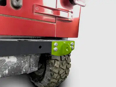Steinjager Steinjäger Recovery and Towing Wrangler TJ 1997-2006 D-Ring Mounting Brackets Gecko Green
