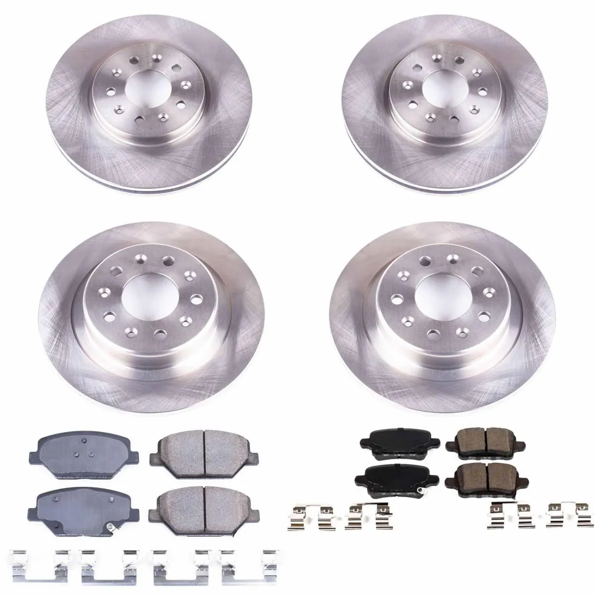 Z17 Direct Replacement Kit: Rotors; Ceramic Pads W/Hardware product image