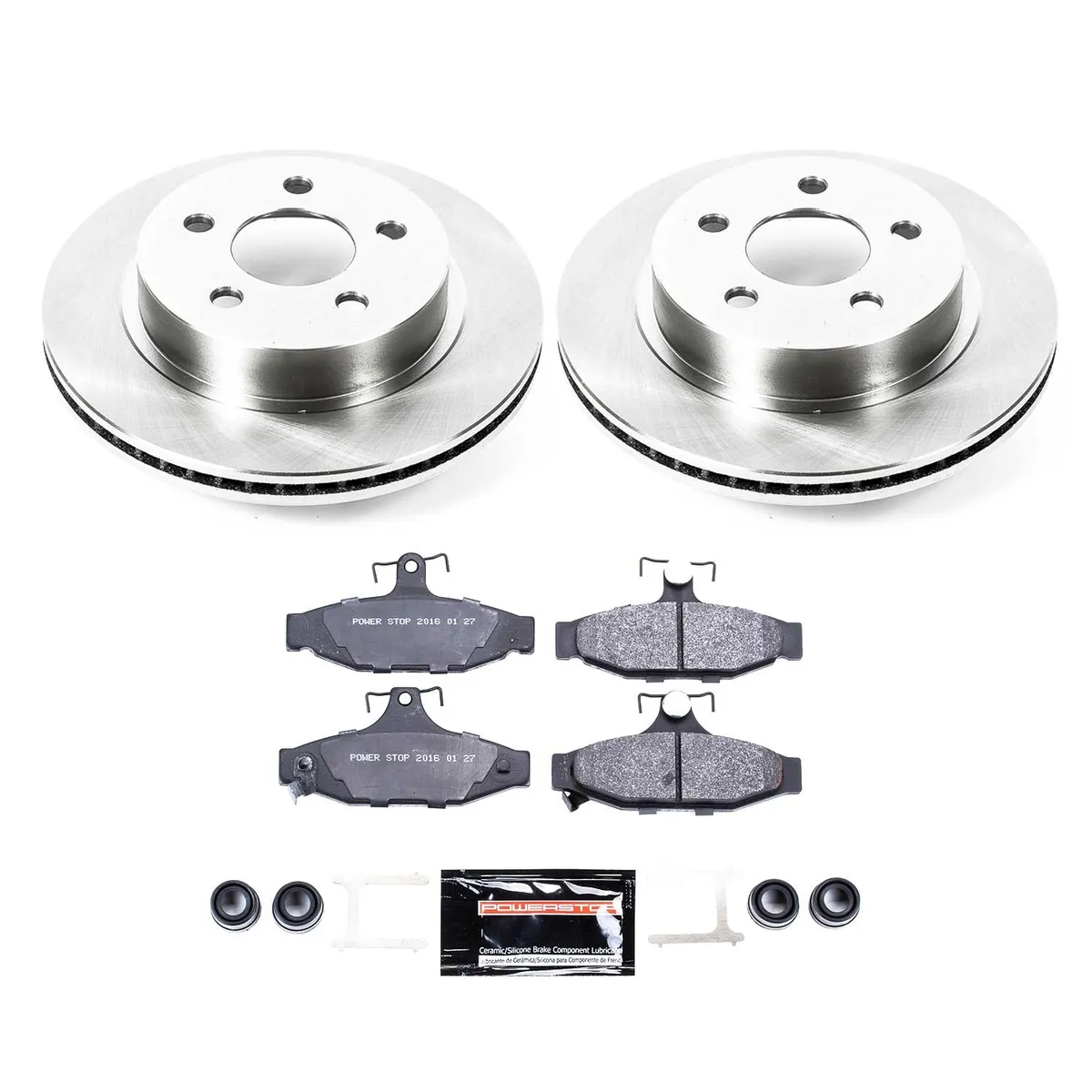 Track Day Kit-Stage 1 Kit For Track Day Enthusiasts: Rotors And Pads-For Use W/Street Tires product image
