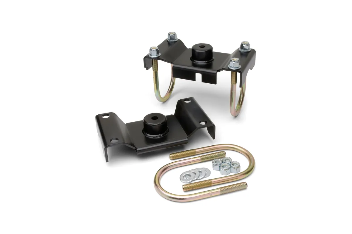 Adjustable Rear Spring Correction Mounts Wrangler JK JKS Manufacturing product image