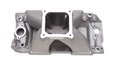 Edelbrock Manifold Bbc Super Victor 632 Tall Deck Conventional Rect Port Heads