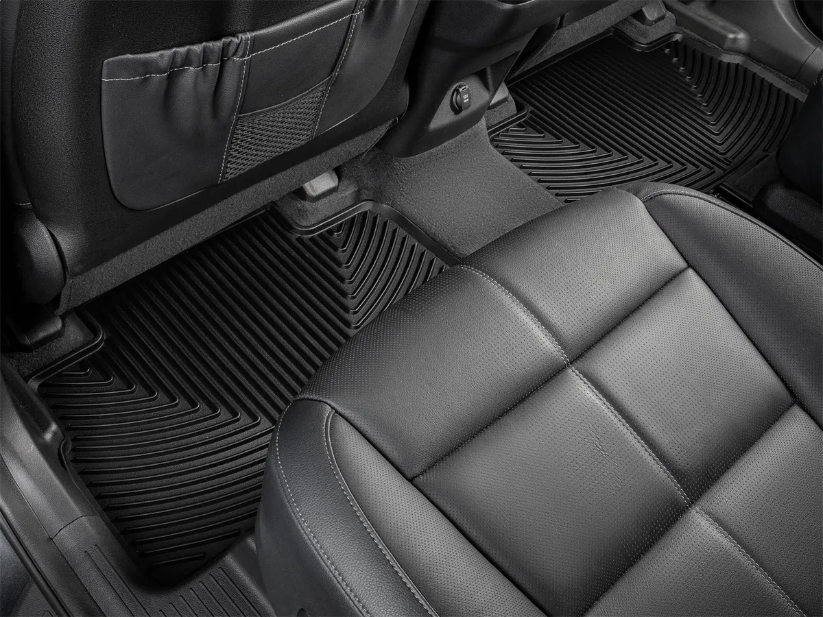 Weathertech 2020 + Kia Telluride Black Rear Rubber Mats