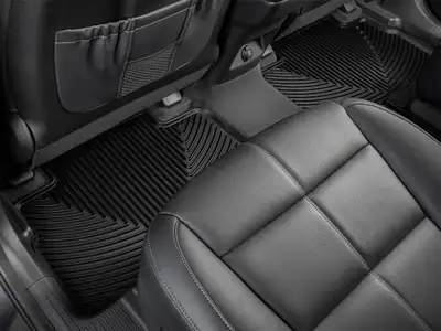 Weathertech 2020 + Kia Telluride Black Rear Rubber Mats