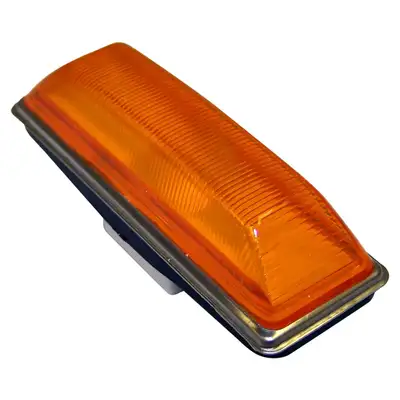 Crown Automotive Jeep Replacement Crown Automotive Jeep Replacement 55055014 Amber Side Repeater Lamp for Jeep YJ, Wrangler and XJ Cherokee (Export Only)