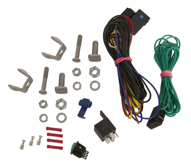 Fog Lightamber Lensblack Housing Rectangular 12v 55watts Pair product image