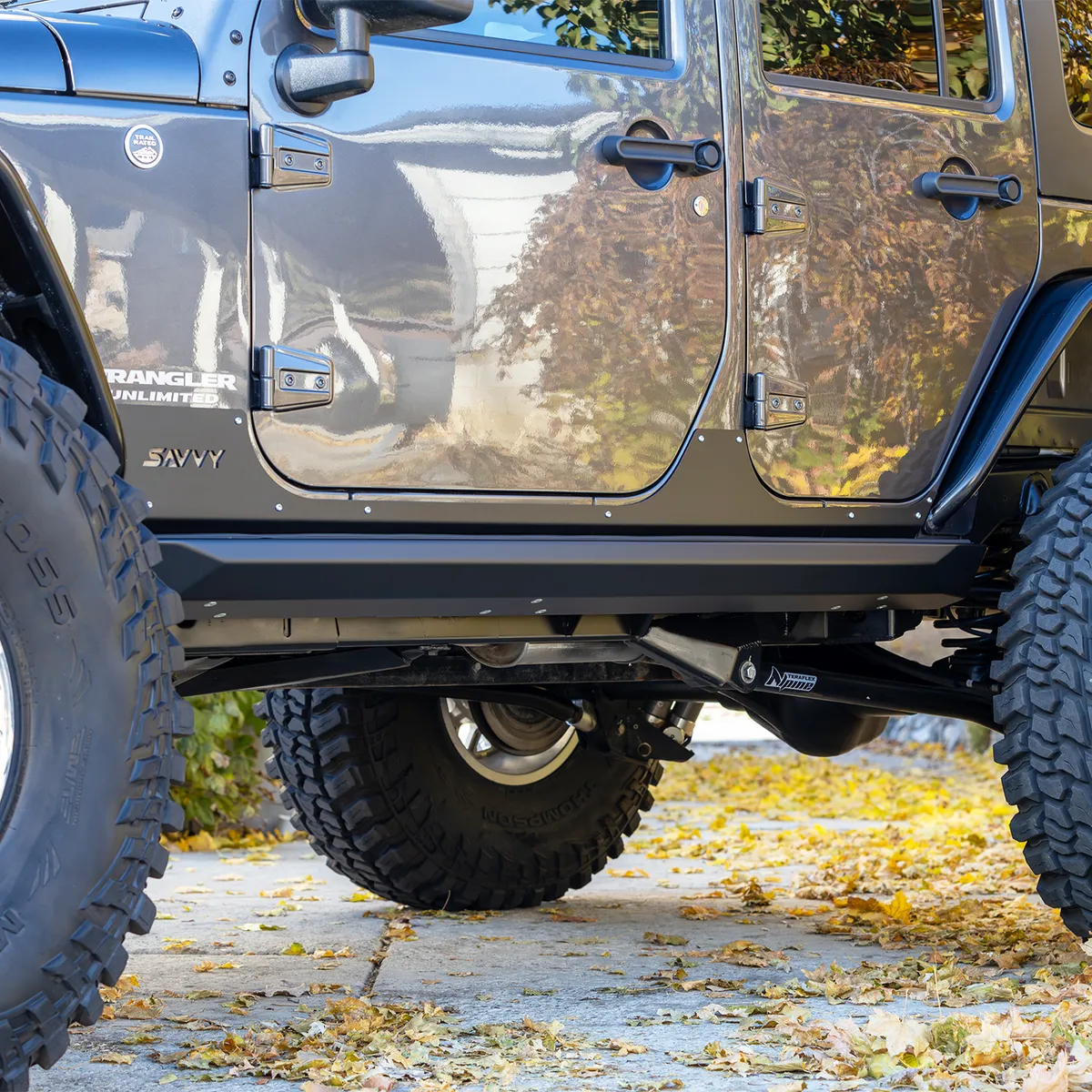 0718 Wrangler Bolt On Slider Kit Raw product image