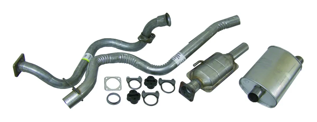 Crown Automotive Exhaust Kit - YJ 1991-92 4.0L product image