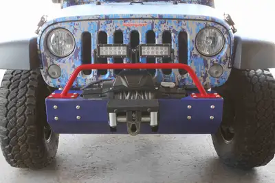 Steinjager Bumpers 2007-2018 Bumper Light Bar, Short Red Baron