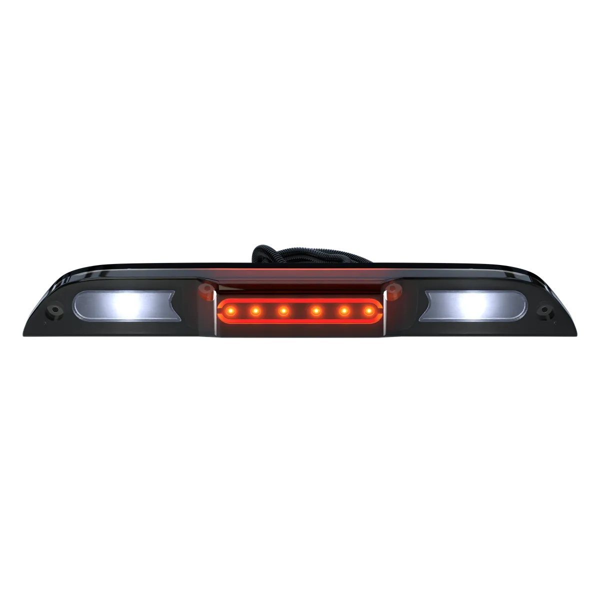 Ford Maverick 21-25 Ultra High Power Red LED 3rd Brake Light Kit w/ Cree Xml White LED Cargo Lights (Attn: Does Not Fit Models With Cargo Bed Camera in OEM 3rd Brake Light) - Smoked Lens product image