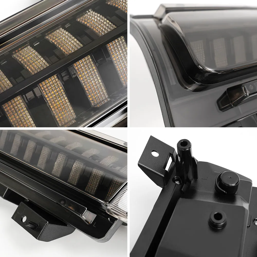 Jeep JL & Gladiator Fender Lights - Smoke DRL & Sequential Turn Signals product image