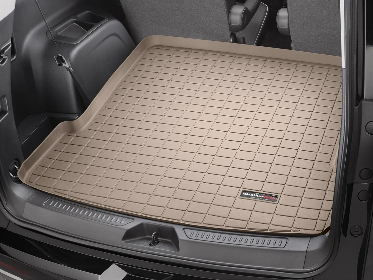 Tan Cargo Liners GMC AcadiaAcadia Denali 2017 + Fits 6 7 Passenger models only product image