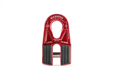 Factor 55 Factor 55 00080-01 Flatlink e Expert Winch Shackle Mount -- Red