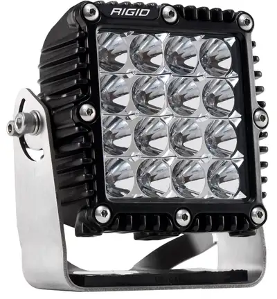 RIGID Industries Rigid Industries 244113 Q-Series Pro LED Light, Flood Optic, Black Housing, Single