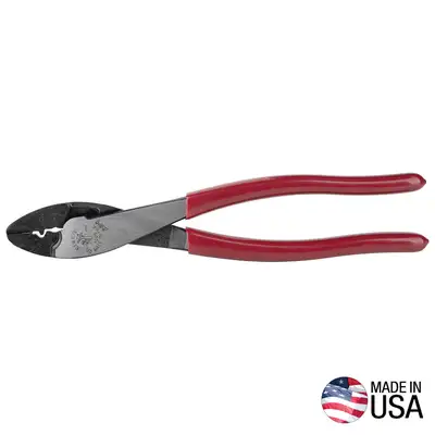 Klein Tools Crimping And Cutting Tool For Connectors