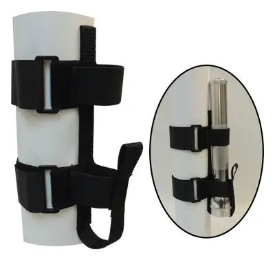 Crown Automotive Jeep Replacement RT Off-Road - Nylon Black Flashlight Holder