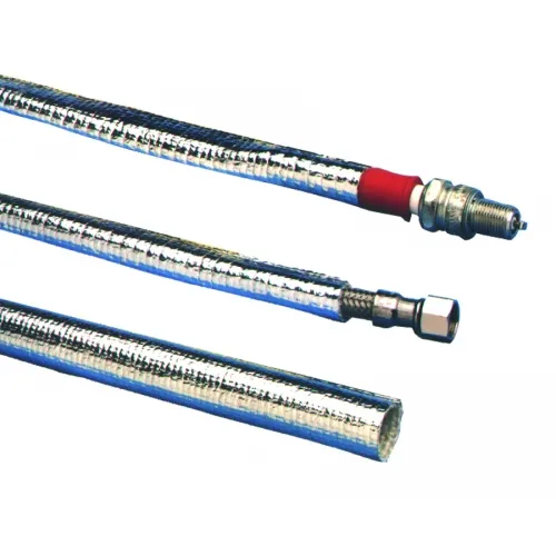 Thermo Heat Sleeve 3 Foot 1/2 Inch Inside Diameter Up To 2000 Degree F Slip On Thermo Tec product image