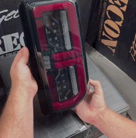 Ford 21-25 Bronco Tail Lights High-Powered Oled Bar Style Running & LED Brake Lights, Includes Oled Startup Sequence - Multiple Options product image