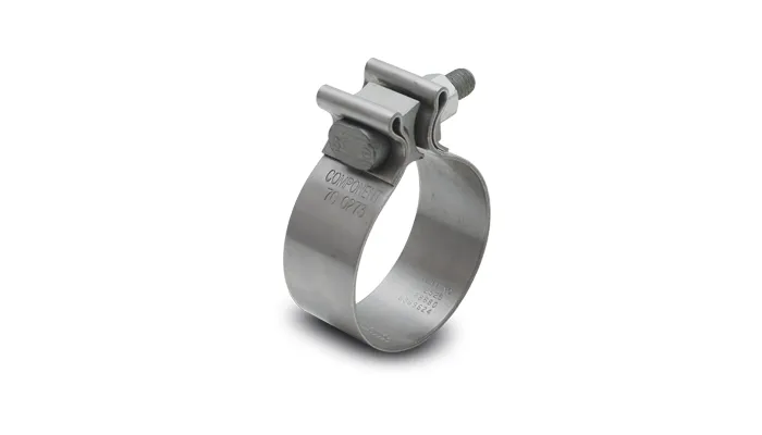 Vibrant Performance - 1168 - Stainless Steel Seal Clamp for 4 in. O.D. tubing (1.25 in. wide band) product image