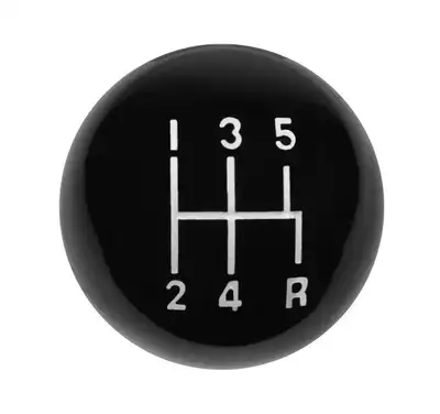 Hurst Shift Knob - w/5-Speed Pattern - Black