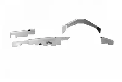 EVO Manufacturing 18c Wrangler D44 M186/210 Advantec Axle Truss Kit 1/4 in Steel