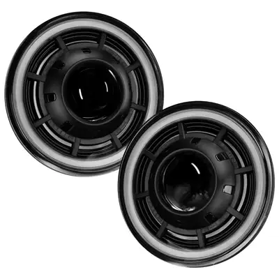 Oracle Lighting Oracle Oculus 7" Switchback Bi-LED Projector Headlights - Jeep JK