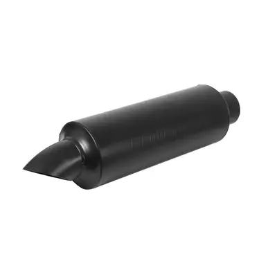 Flowmaster Pro Series Muffler 3.50 IN/ 3.50 IN OUT w/ Turn Down 6? x 16? 16 Gauge Aluminized Body 409S Stainless Steel Internals.