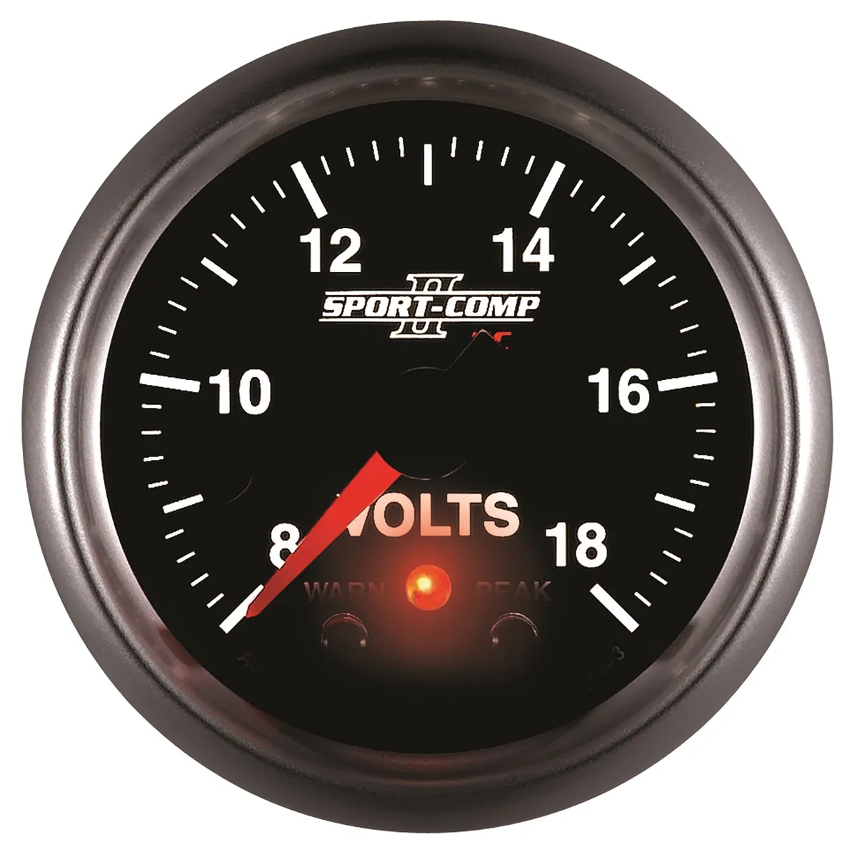 Gauge, Voltmeter, 2 1/16", 18V, Digital Stepper Motor w/Peak & Warn, Sport-Comp II product image