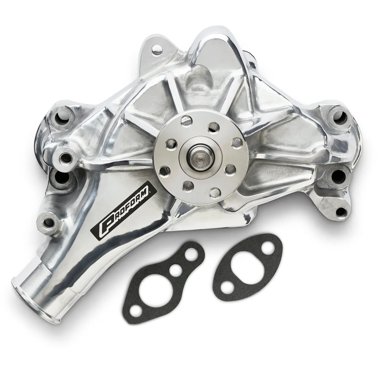 Engine Water Pump Mechanical Long Style High Flow Model Polished SB Chevy Proform product image