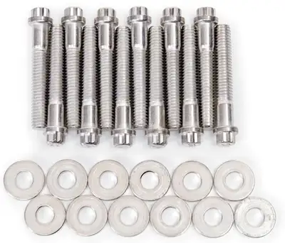 Edelbrock Edelbrock 8524 Intake Manifold Bolt Set For Ford 260-302 c.i.d. Edelbrock Manifolds