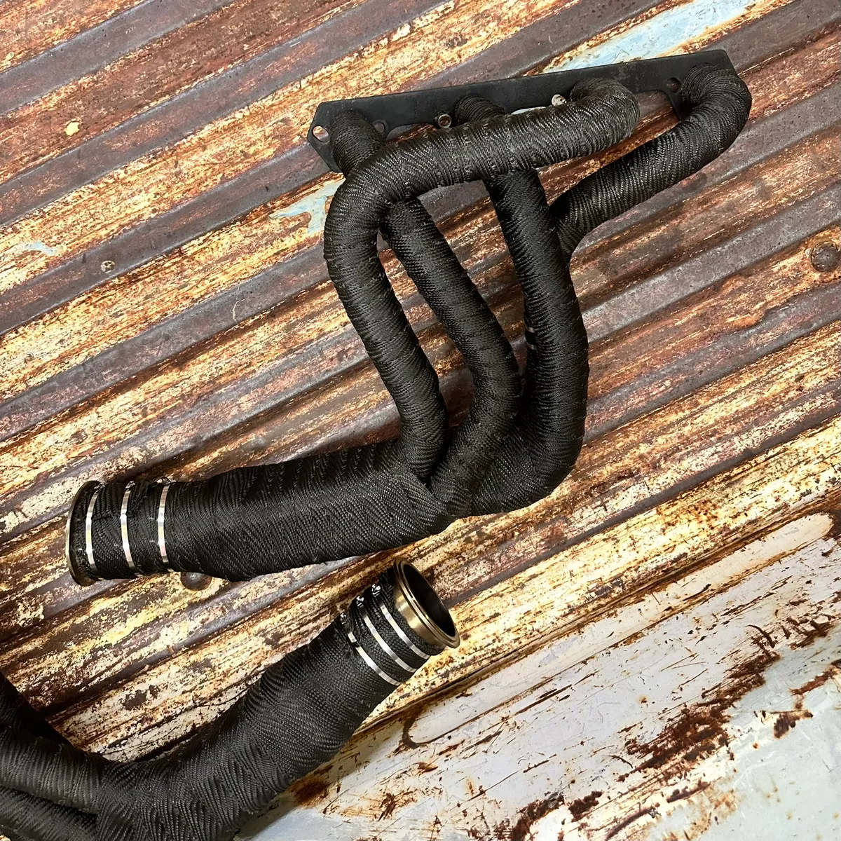 Stainless Steel Locking Ties Used to Hold Exhaust Wrap And Other Insulation product image