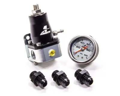 Aeromotive Fuel System Compact EFI Fuel Pressure Regulator and Fitting Kit