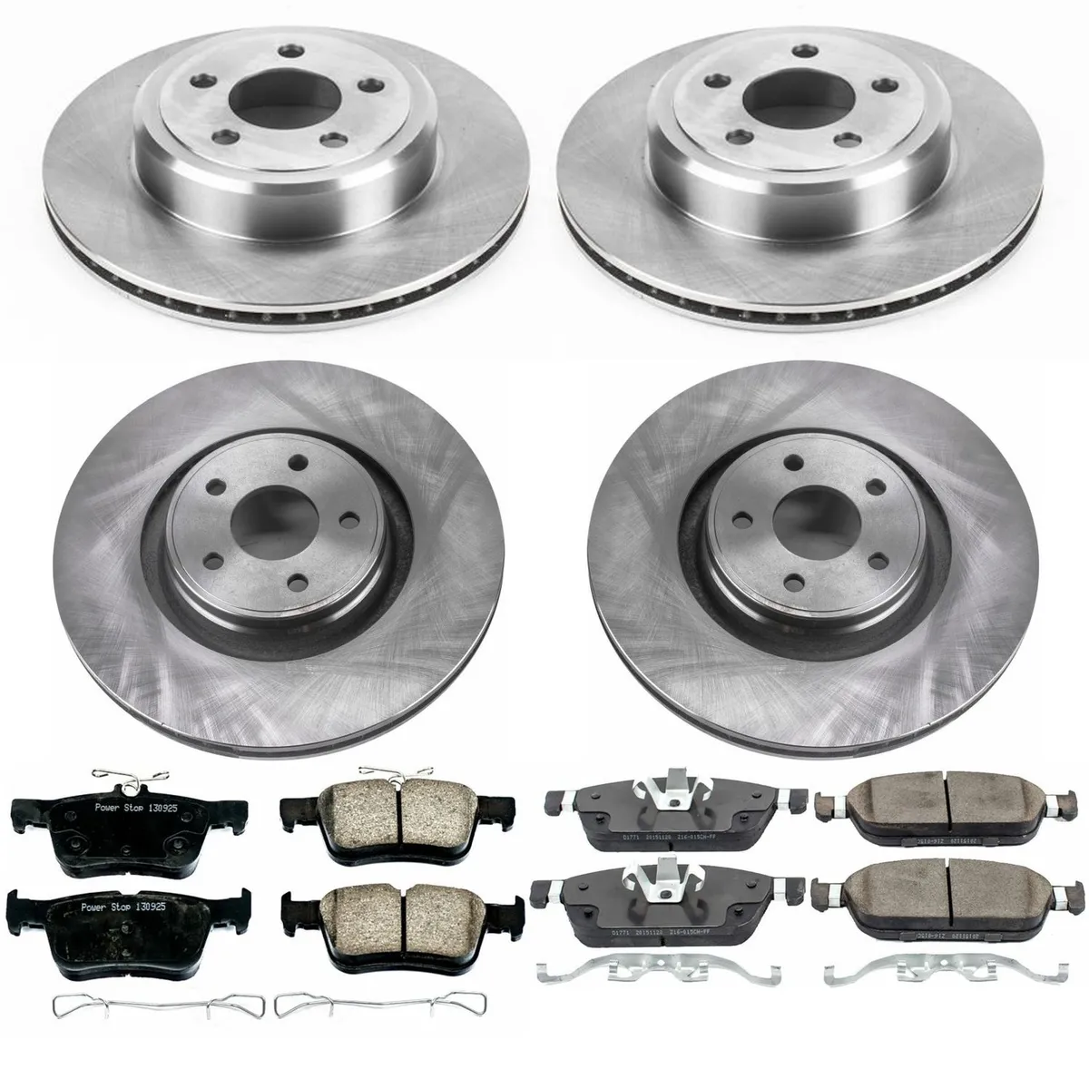 Z17 Direct Replacement Kit: Rotors; Ceramic Pads W/Hardware product image