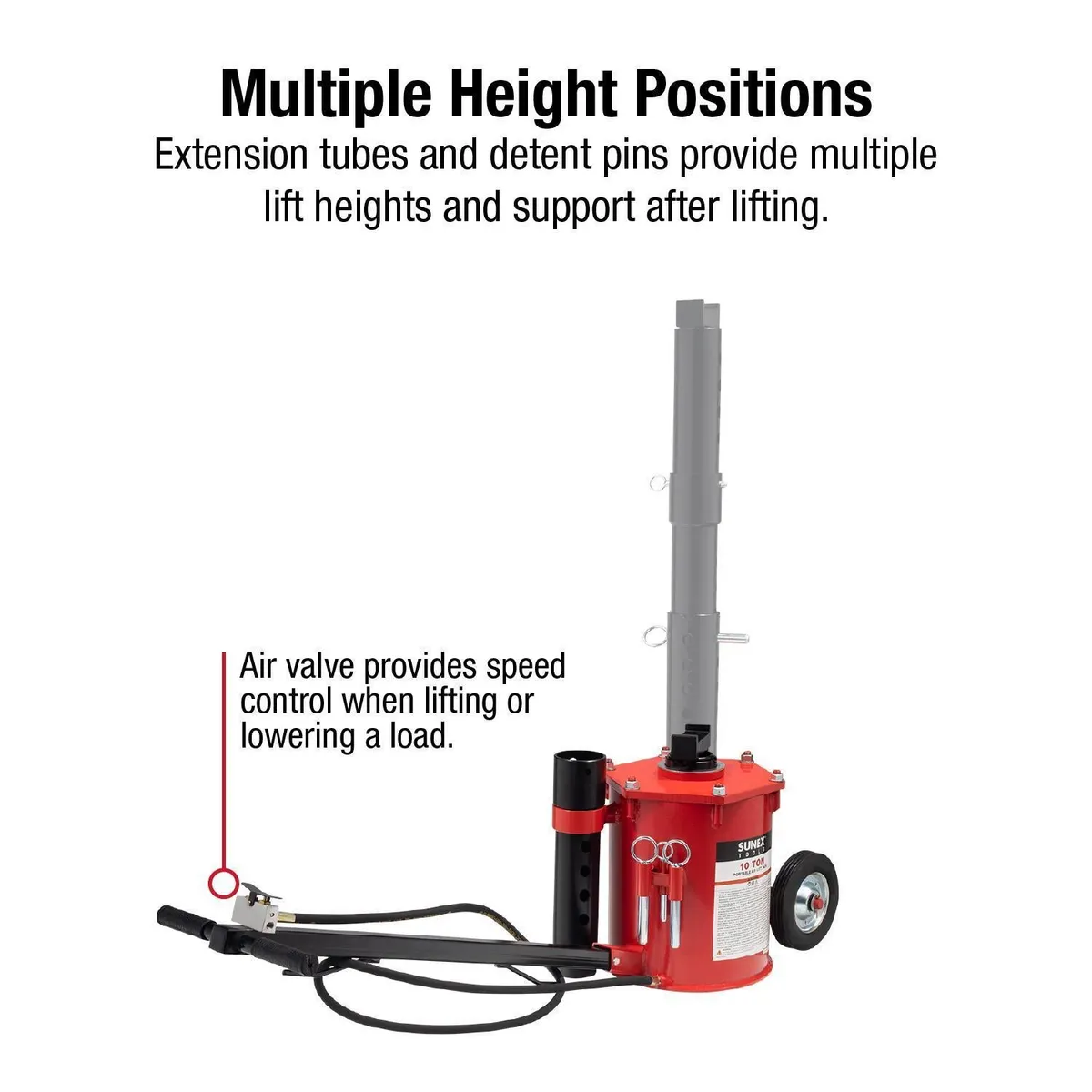 10 Ton Portable Air Lift Jack Box1 product image