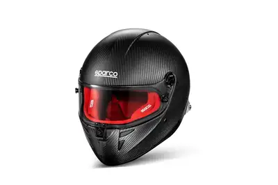 Sparco Motor Sports Helmet Stealth X-Small Carbon Red Int SA2025