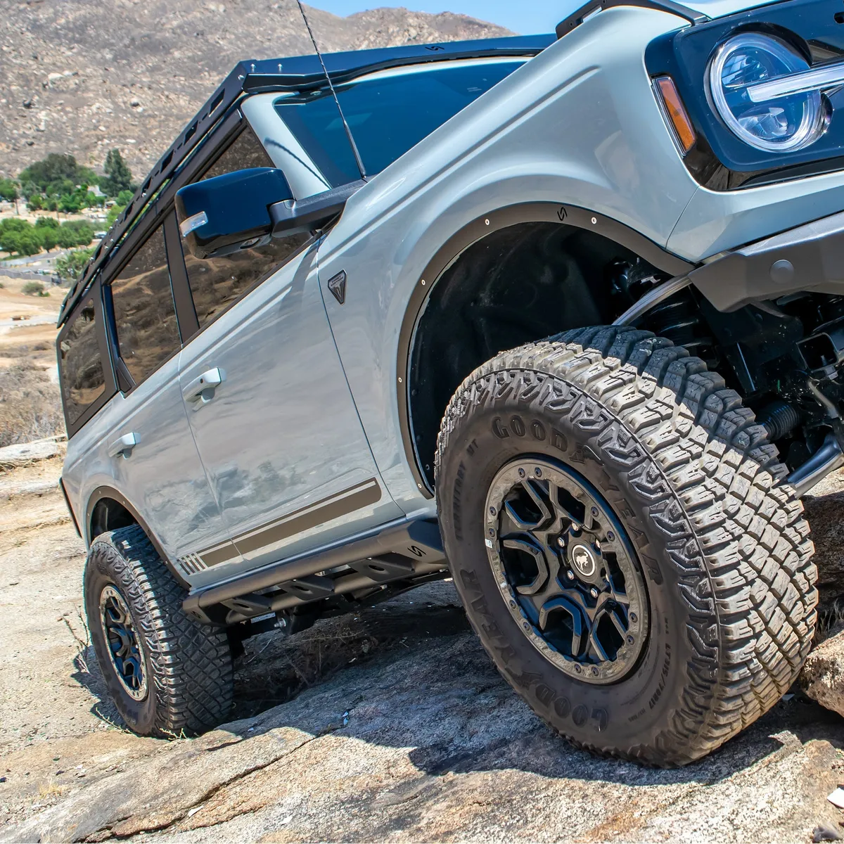 21c Ford Bronco Rock Sliders 4dr product image