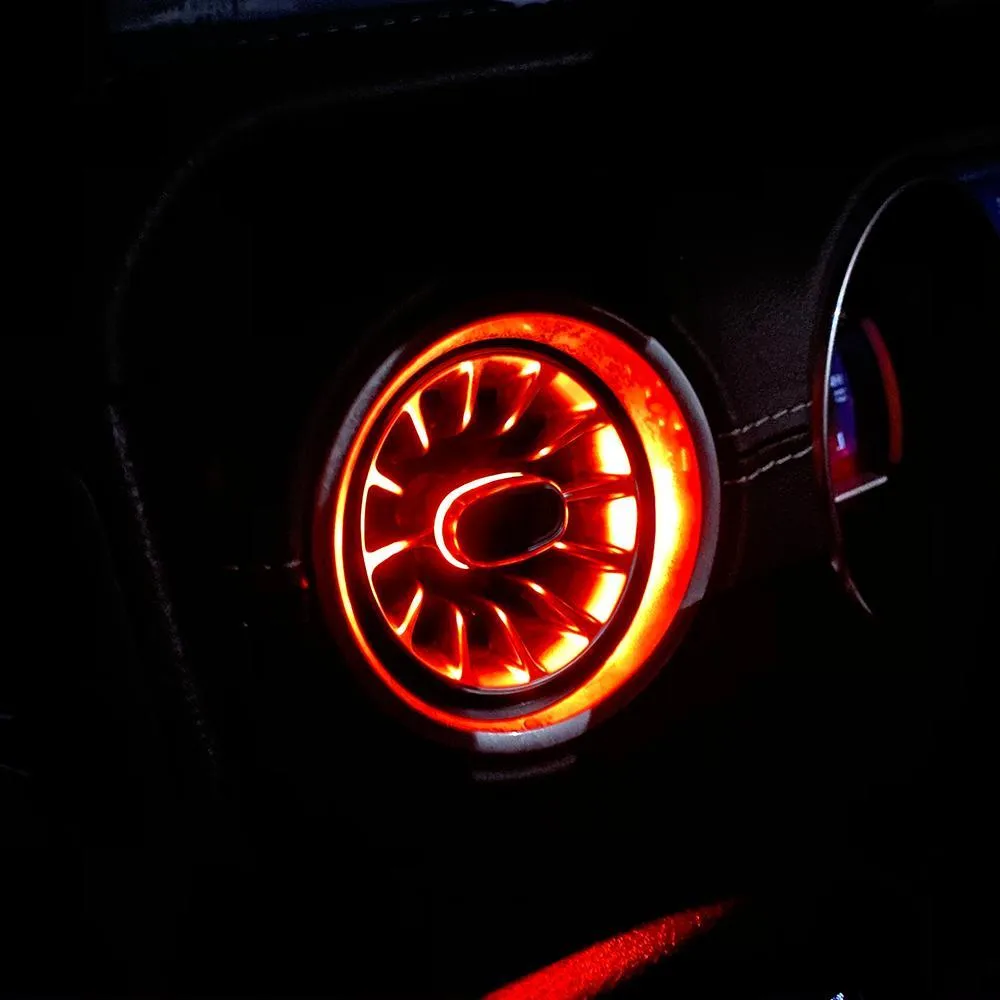 Turbo Air AC Vent W/ Ambient Light For 18+ Jeep Wrangler JL/ Gladiator JT product image