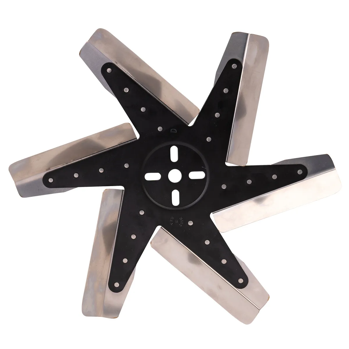 15 High Performance Stainless Steel Standard Rotation Flex Fan, Black Hub product image