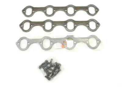 Patriot Exhaust Patriot Exhaust H7870 Header Flange Pair Ford 260-351W Tube Diameter 1 5/8"-1 3/4" Oval Port