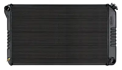 COLD-CASE Radiators 68-77 GM A-Body Manual Aluminum Radiator Black Night Rider Series Cold Case Radiators