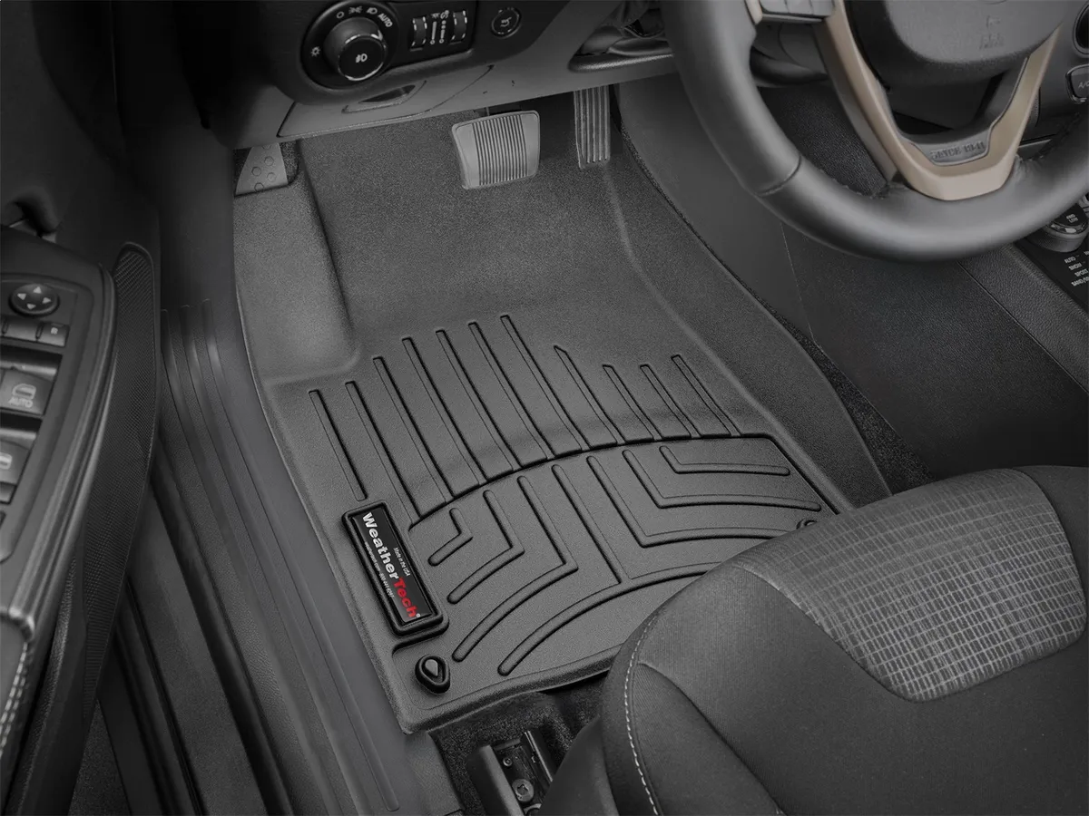 WeatherTech Front FloorLiner (without Raised Floor) - Black - Cherokee 2015+ product image