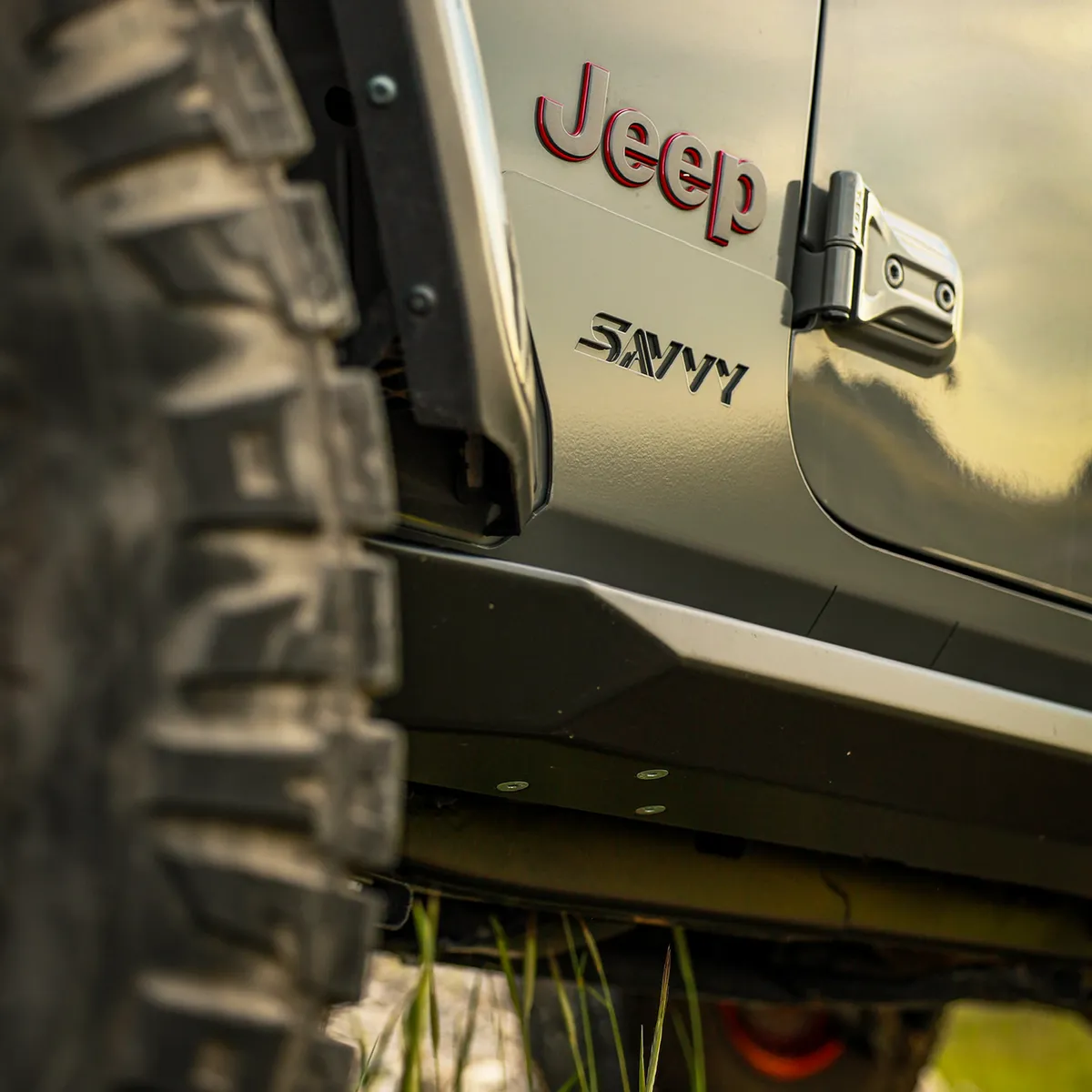 18c Wrangler Bolt On Slider Kit Raw product image
