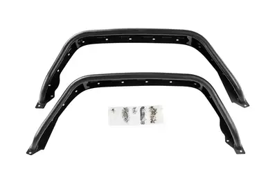 Combat Off Road 20c Wrangler JT Full Assault Black Aluminum Fender Kit Black Rear