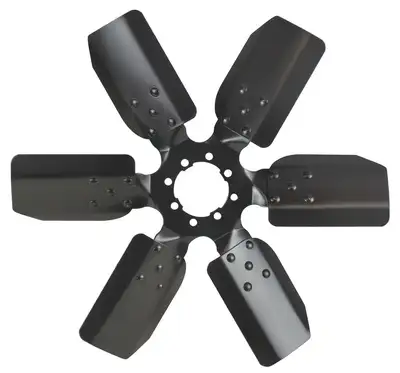 Derale 18 Standard Rotation Fan Clutch Fan, Black