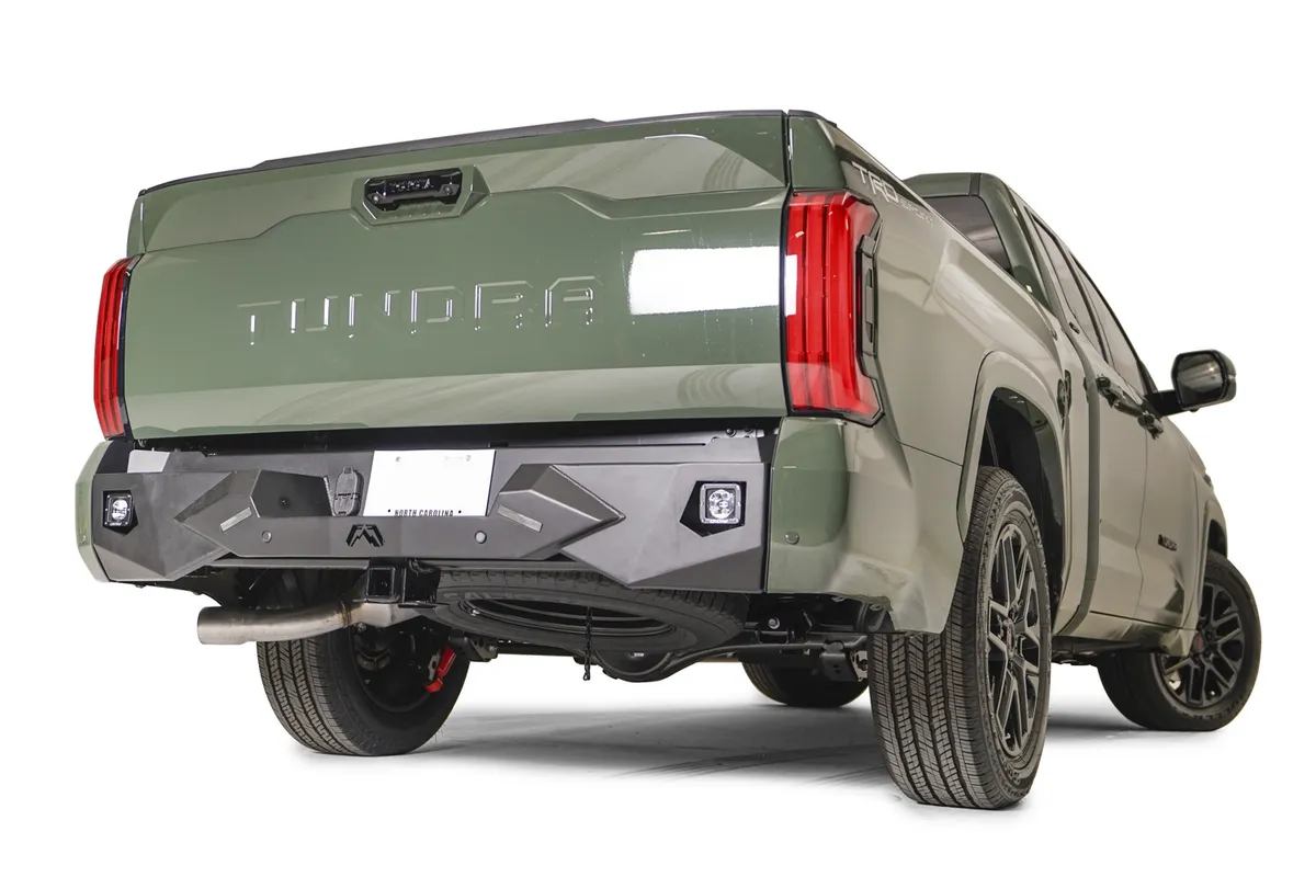 Vengeance Rear Bumper; 2 Stage Black Powder Coated; product image