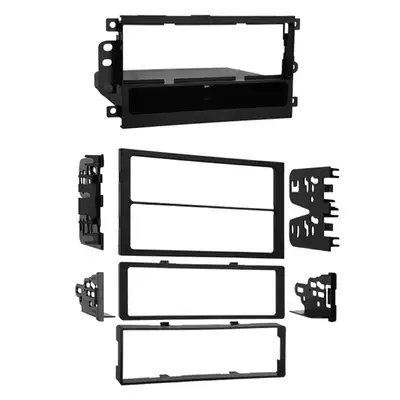 Metra Electronics Turbokits; Radio Installation Kit; Incl. Instructions/Hardware; For Din/Iso Din; Allows Double Din or Two Iso to Mount W/Included Brackets;