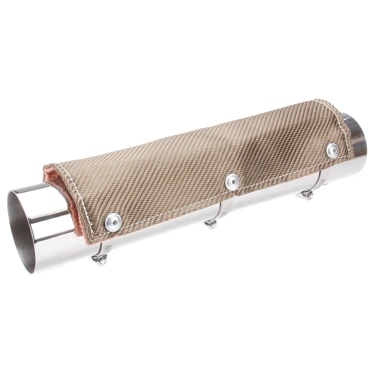 DEI Titanium Pipe Shield - Exhaust Heat Shield 1ft x 6in product image