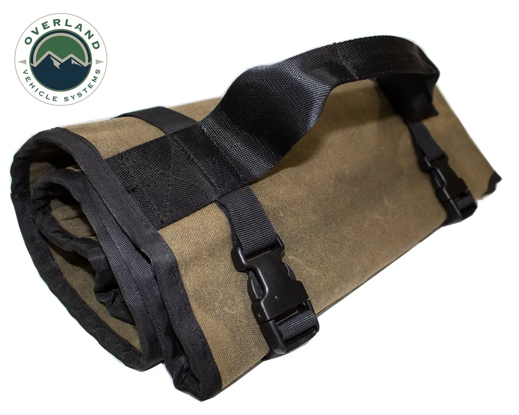 Rolled General Tool Storage Bag - Waxed Canvas Overland Vehicle Systems product image