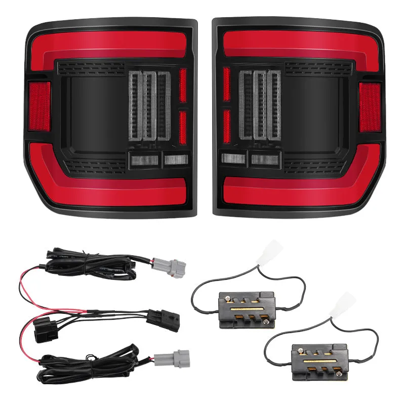 Flush Mount LED Tail Lights Compatible Blind Spot Sensor for Jeep Gladiator JT product image