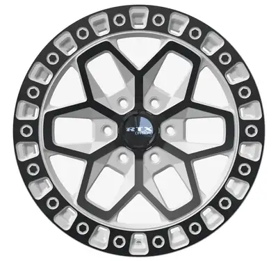 RTX Wheels Zion 17x9 5x127 Et15 Cb71.5 Gloss White With Black Spoke