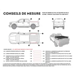 Bakkie Slimline II Load Bed Rack Kit 1165W x 1560L product image
